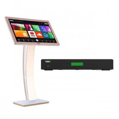 Bộ đầu màn cảm ứng VietK 4k Plus 4TB 21inch