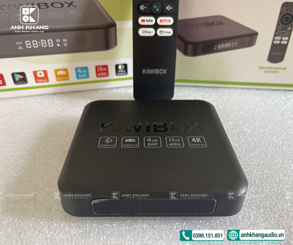 Bộ TV Android Box Kiwi S10 Pro Max