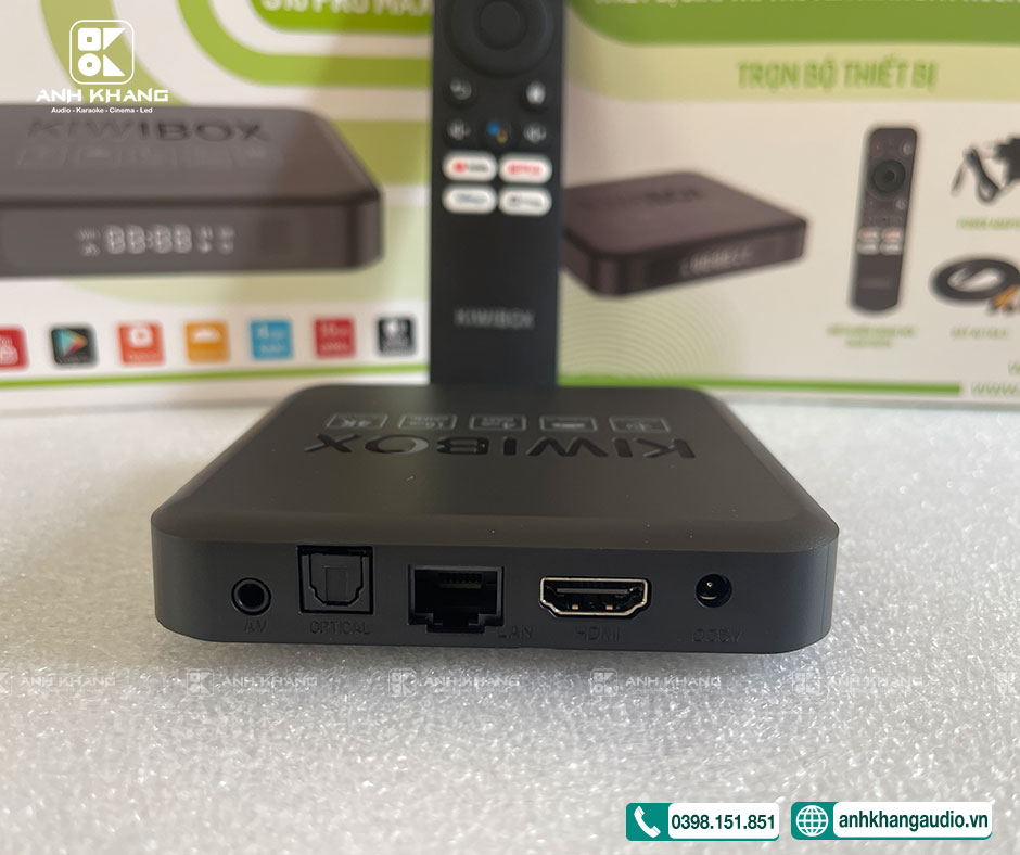 Bộ TV Android Box Kiwi S10 Pro Max