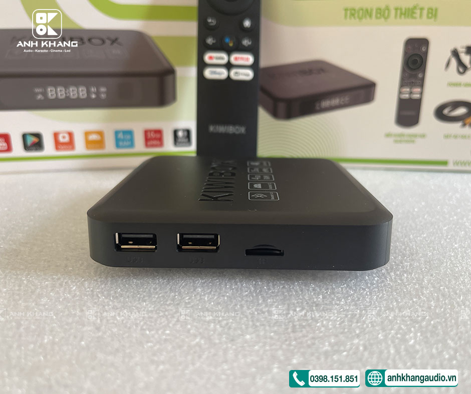 Bộ TV Android Box Kiwi S10 Pro Max