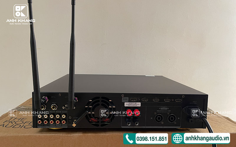 cục đẩy liền vang micro amply 3 in 1 MK CS600