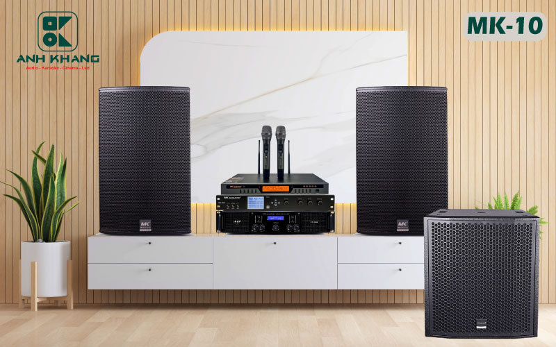 Dàn karaoke gia đình MK 10 cao cấp