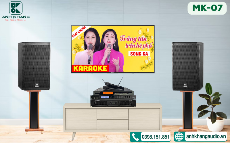 dàn karaoke gia đình MK07