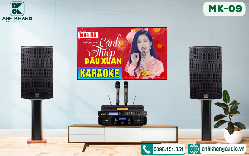 dàn karaoke gia đình MK09