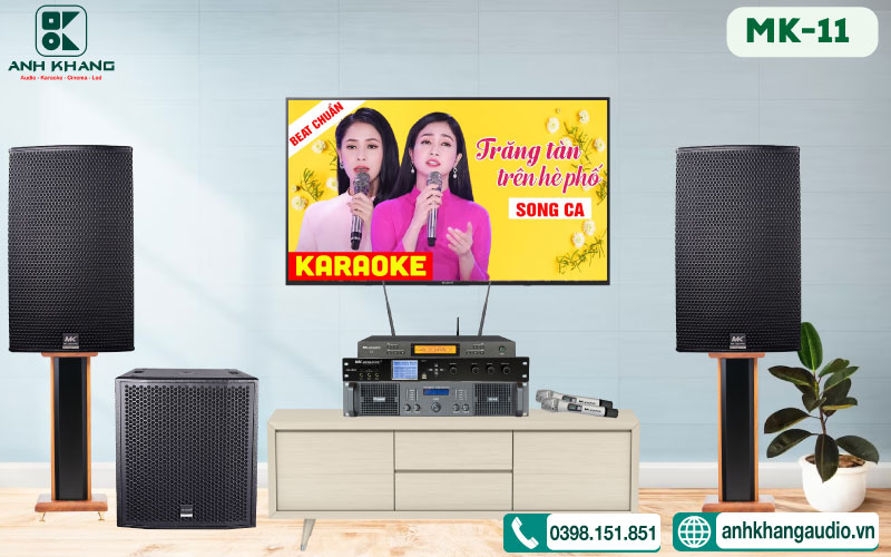 Bộ karaoke gia đình MK 11 cao cấp chuẩn hay