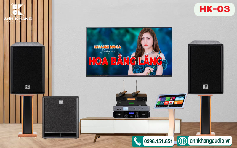 Dàn karaoke gia đình cao cấp HK03