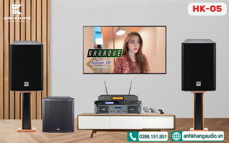 Dàn karaoke gia đình cao cấp HK05