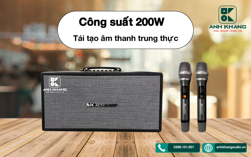 Loa Mkacoustic 216D công suất 200W